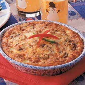 Warm-You-Up Sausage Quiche