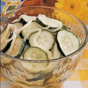 Refrigerator Cucumber Slices