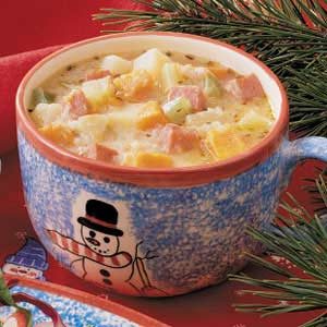 Two-Potato Chowder
