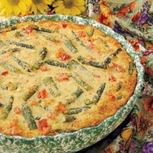 Salmon Asparagus Tart