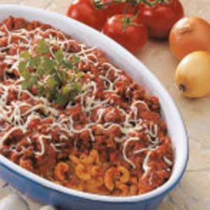 Meaty Macaroni Bake