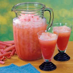 Rhubarb Slush Punch