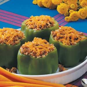 Beef-Stuffed Peppers