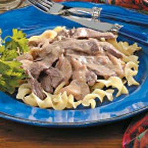 Microwave Stroganoff