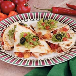 Baked Chicken Quesadillas