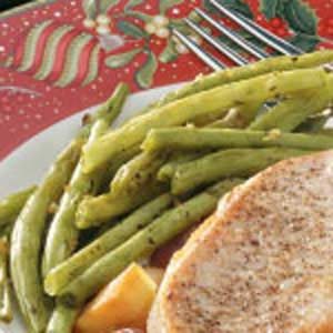Healthy Garlic Green Beans