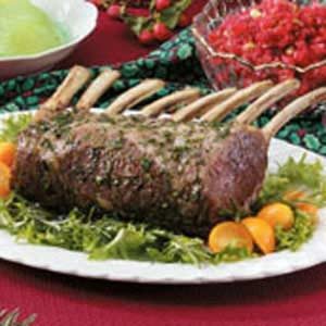 Herbed Rack of Lamb