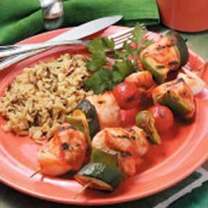 Grilled Turkey Kabobs