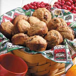 Cran-Orange Bran Muffins