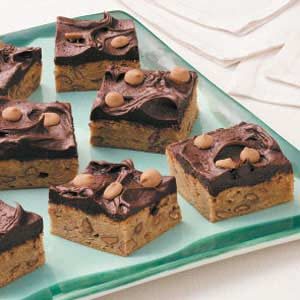 Peanut Butter Blondies