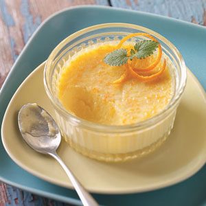 Soft Orange Custard
