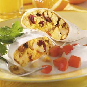 Bacon ‘n’ Egg Burritos