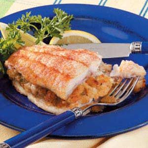 Crab-Stuffed Catfish