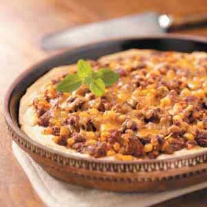 Venison Taco Pie