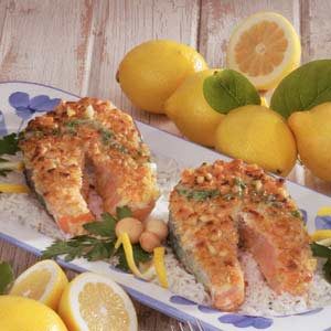 Macadamia-Crusted Salmon