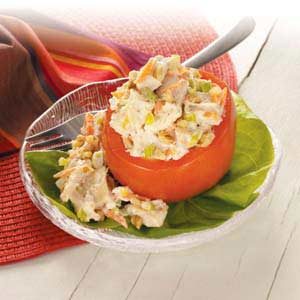 Chicken-Stuffed Tomatoes