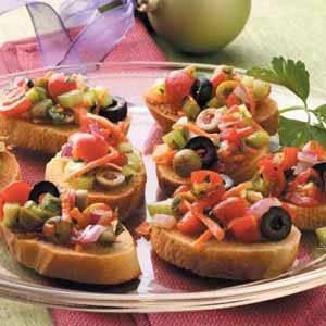 Olive Bruschetta