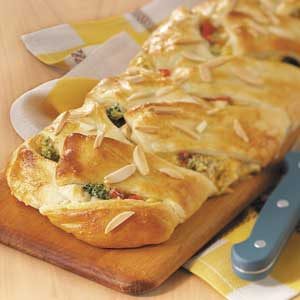 Makeover Chicken ‘n’ Broccoli Braid
