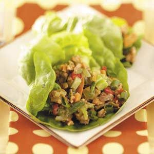 Asian Turkey Lettuce Wraps