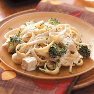 Quick Chicken Fettuccine