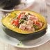 Ham Stuffed Acorn Squash