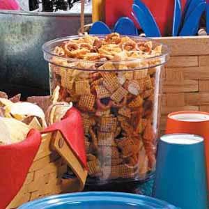 Cajun Party Mix Snack