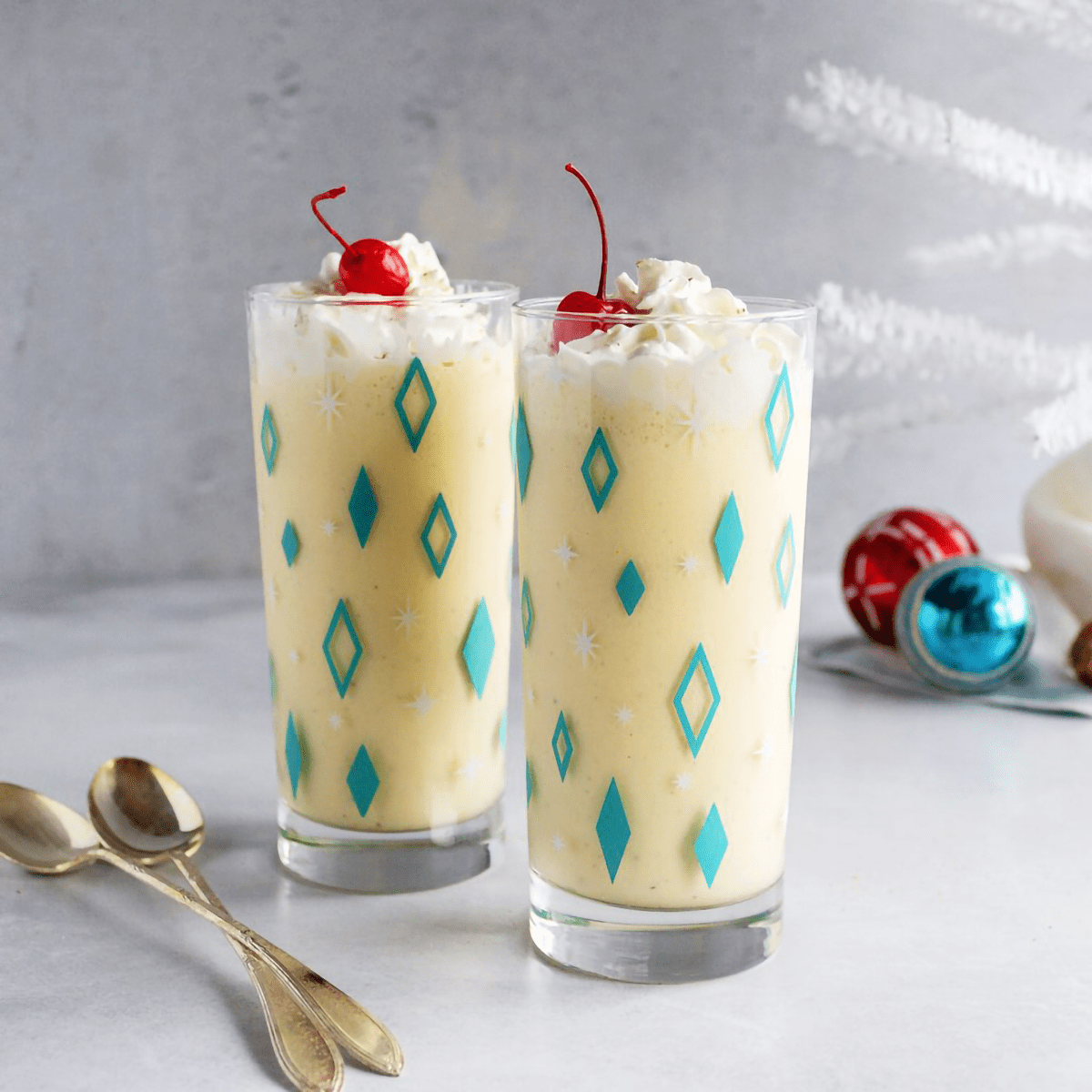 Mcdonalds Copycat Eggnog Milkshake 