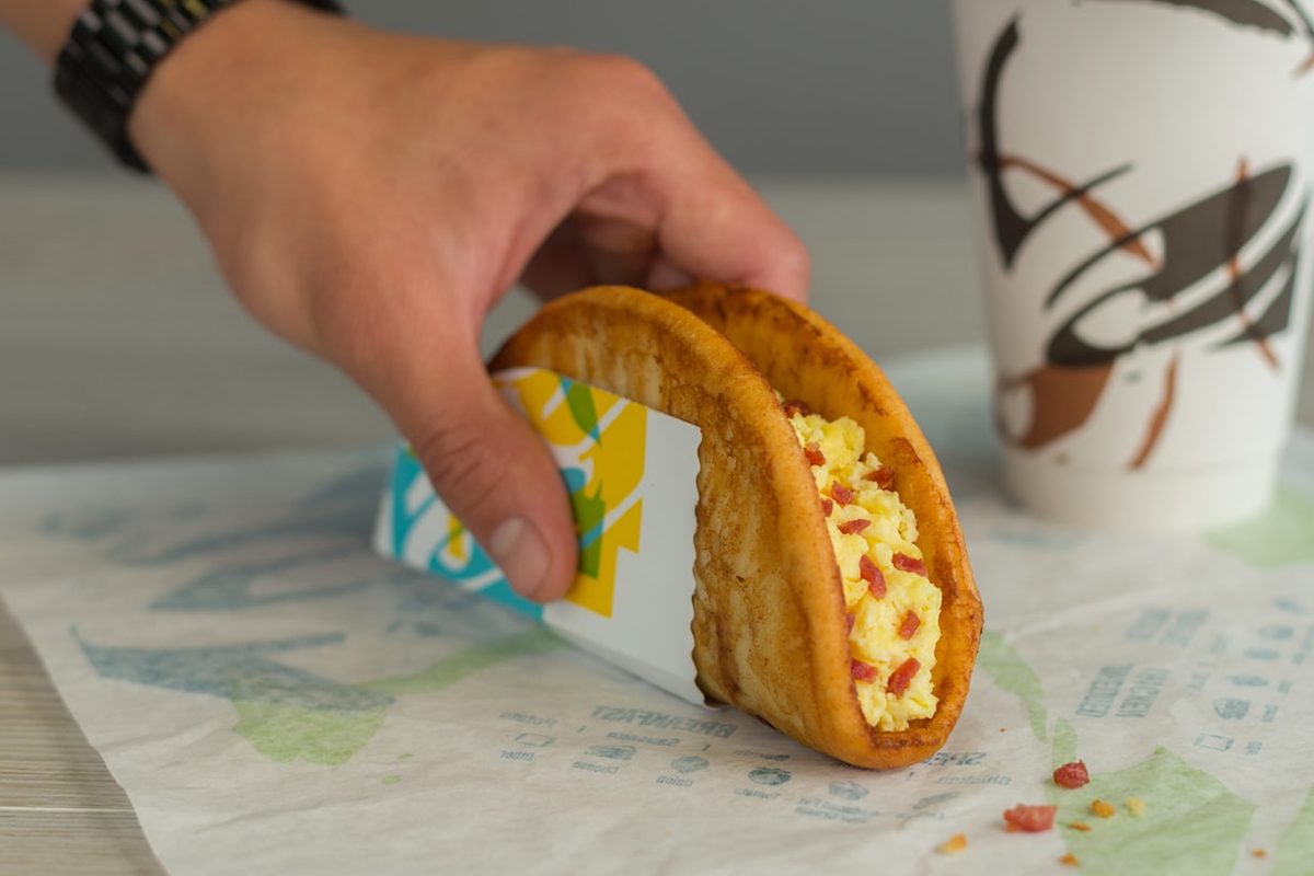 French toast chalupa