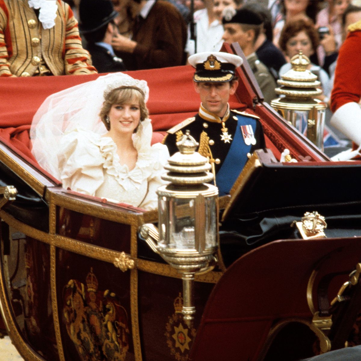 Mandatory Credit: Photo by REX/Shutterstock (88888h) Prince Charles and Princess Diana Wedding of Prince Charles and Lady Diana Spencer, London, Britain - 29 Jul 1981