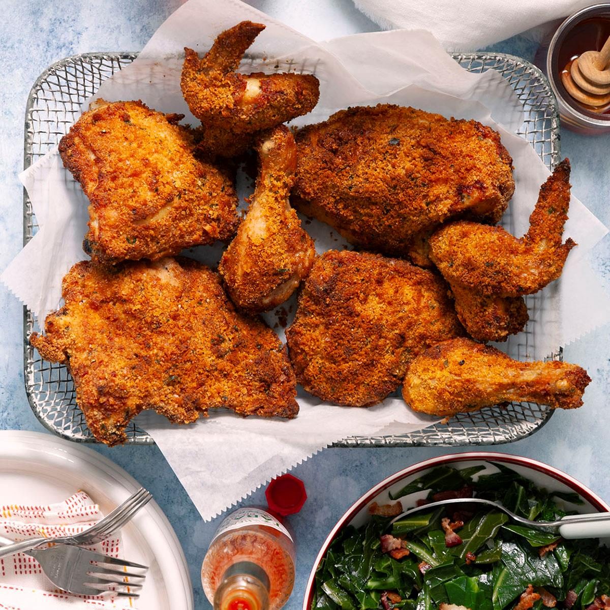 Air-Fryer Fried Chicken
