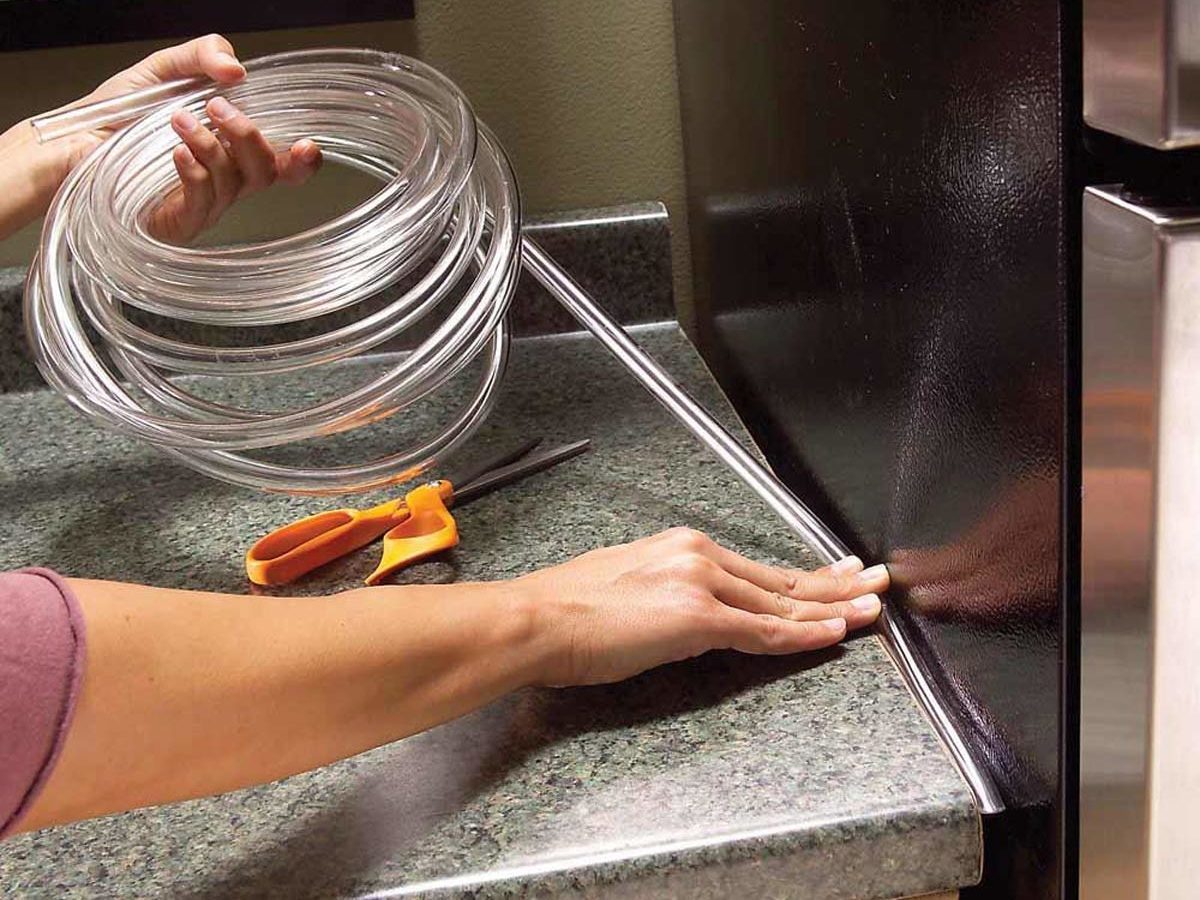 closing gaps on countertops