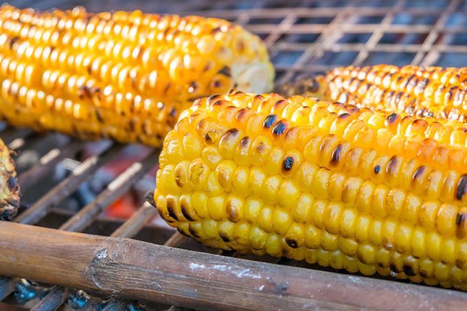 grilled corn on the cob
