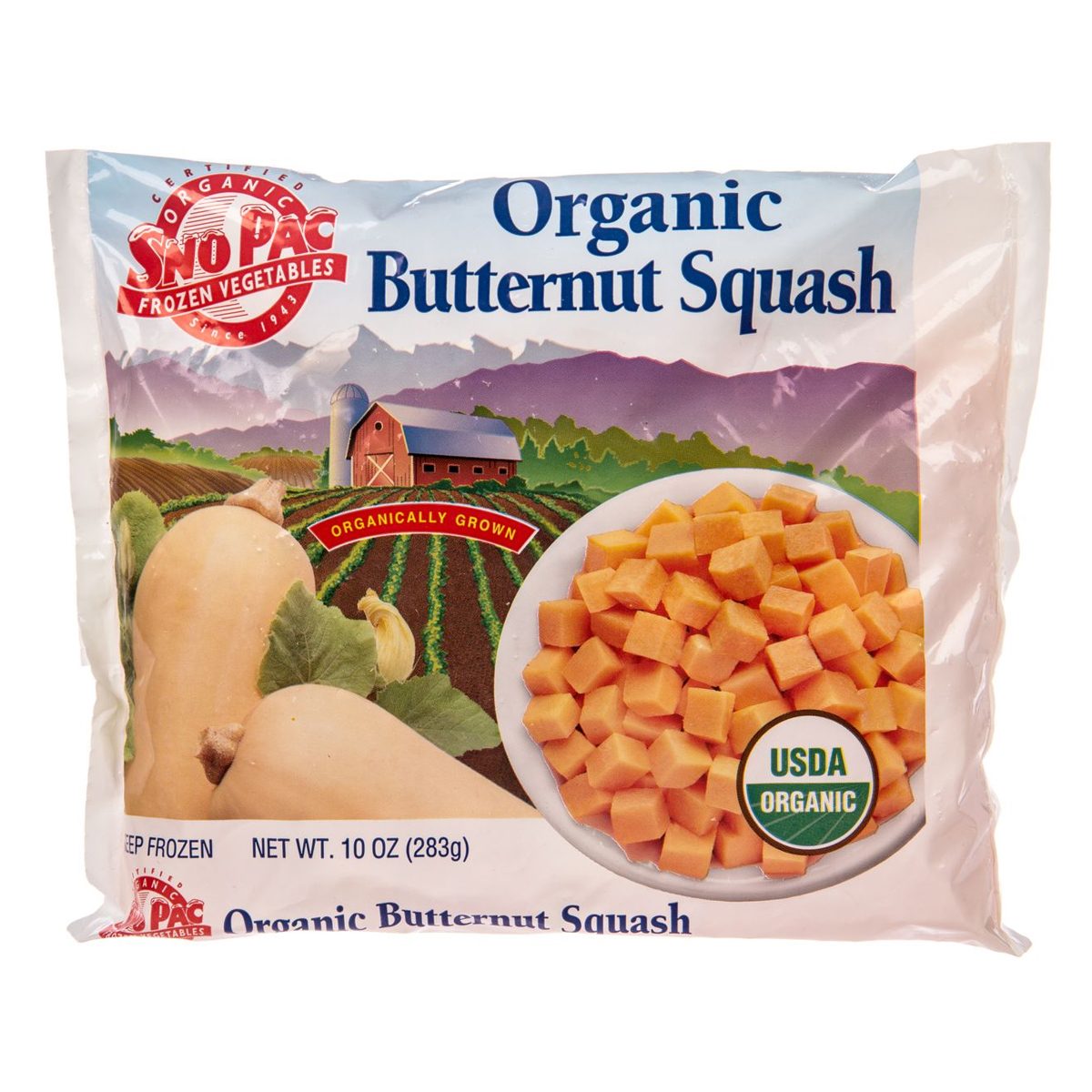 Rocky Mountain Organic, amazon, squash, frozen, product