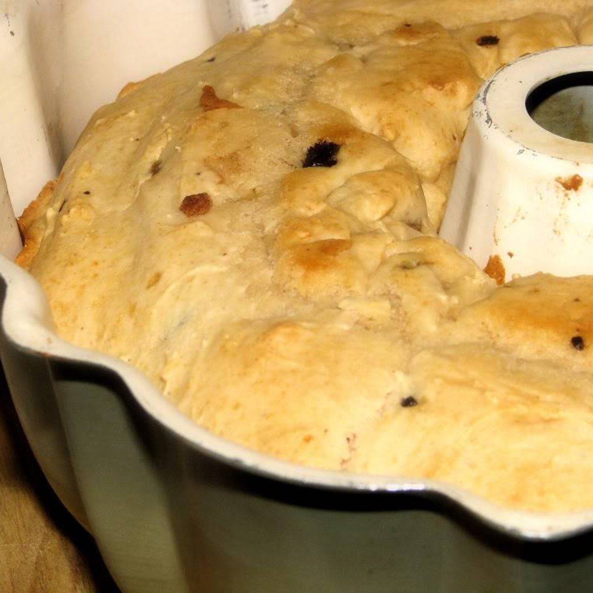 Cookie dough ice cream bread