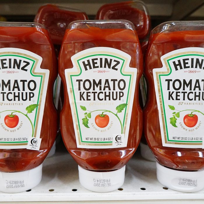 Heinz tomato ketchup at the hypermarket in Putrajaya, Malaysia.