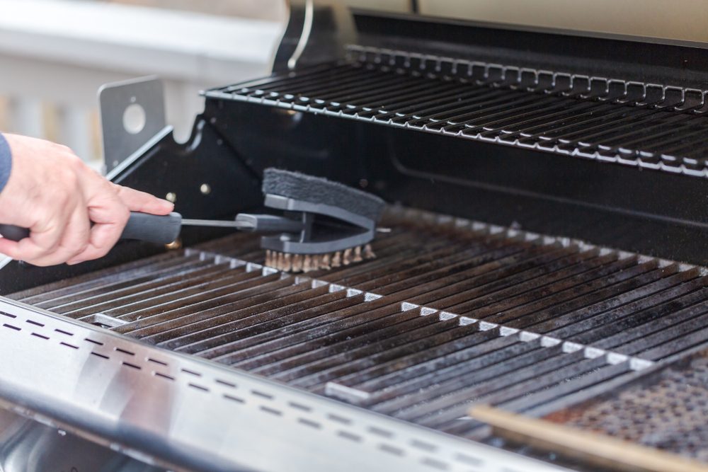 The Dangerous Reason You Should Never Use a Wire Brush to Clean Your Grill