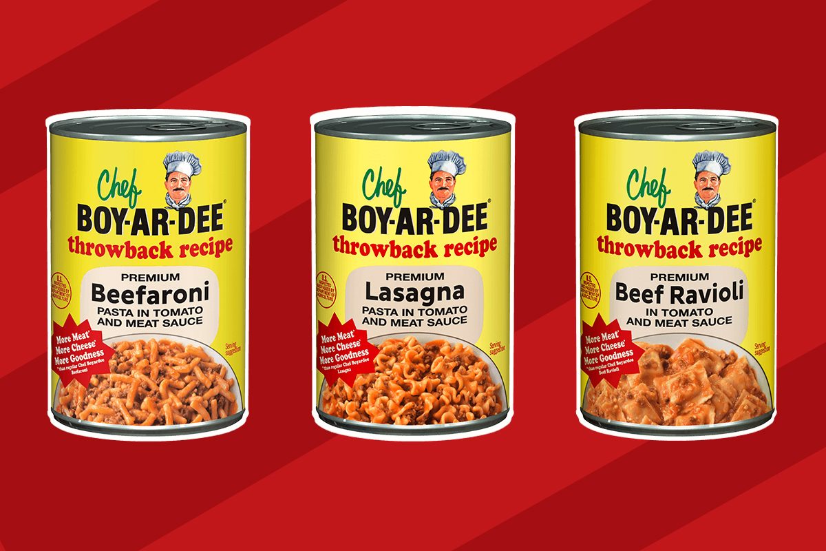 Introducing Chef Boyardee’s Throwback Recipes