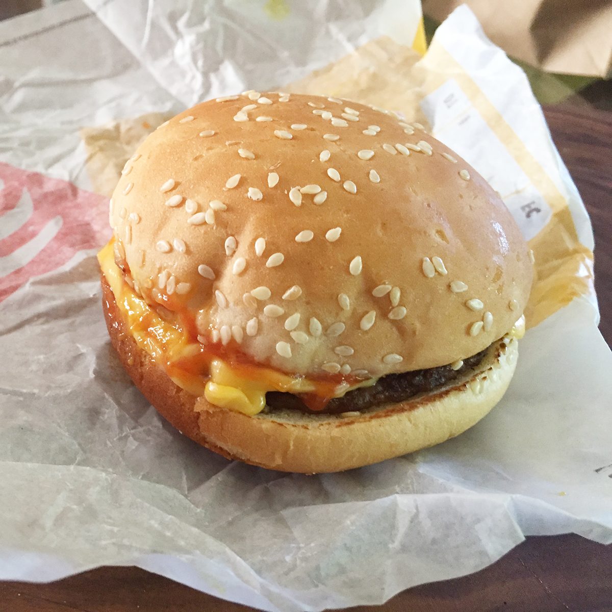 Burger King burger