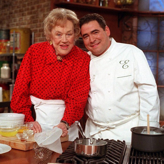 Julia Child and Emeril Lagasse