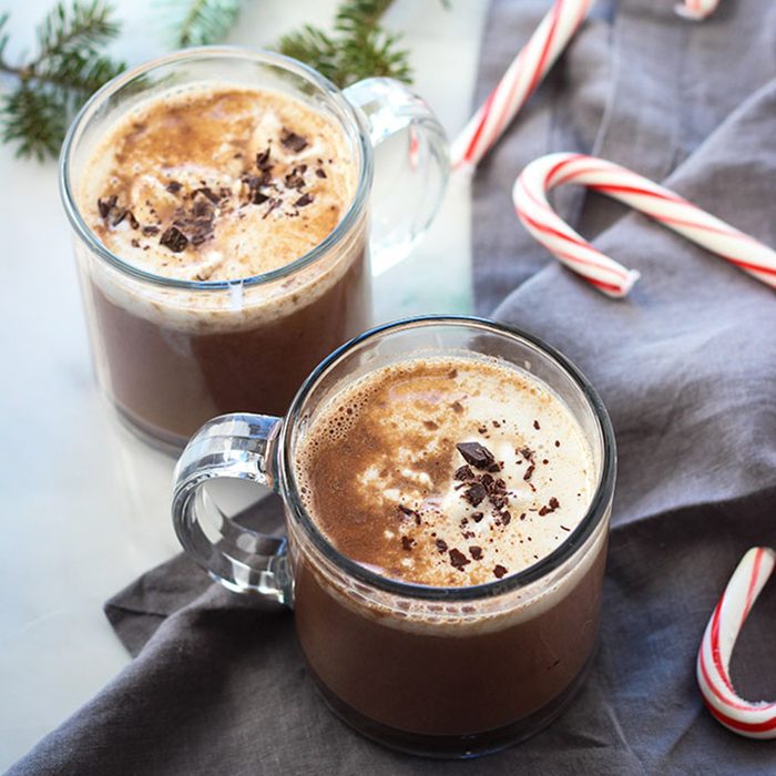 Spiked Vegan Hot Chocolate