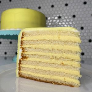 Lemon Doberge Cake