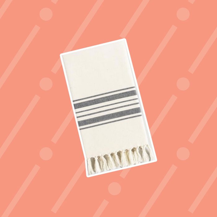 Black Villa Stripe Kitchen Towels