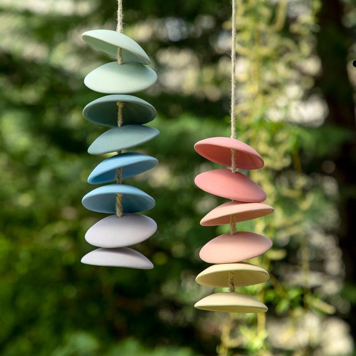 Colorful Ceramic Wind Chimes