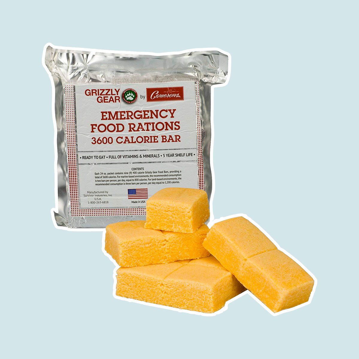 Grizzly Gear Emergency Food Rations