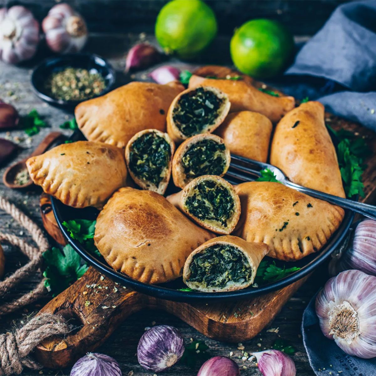 Vegan Empanadas with Spinach