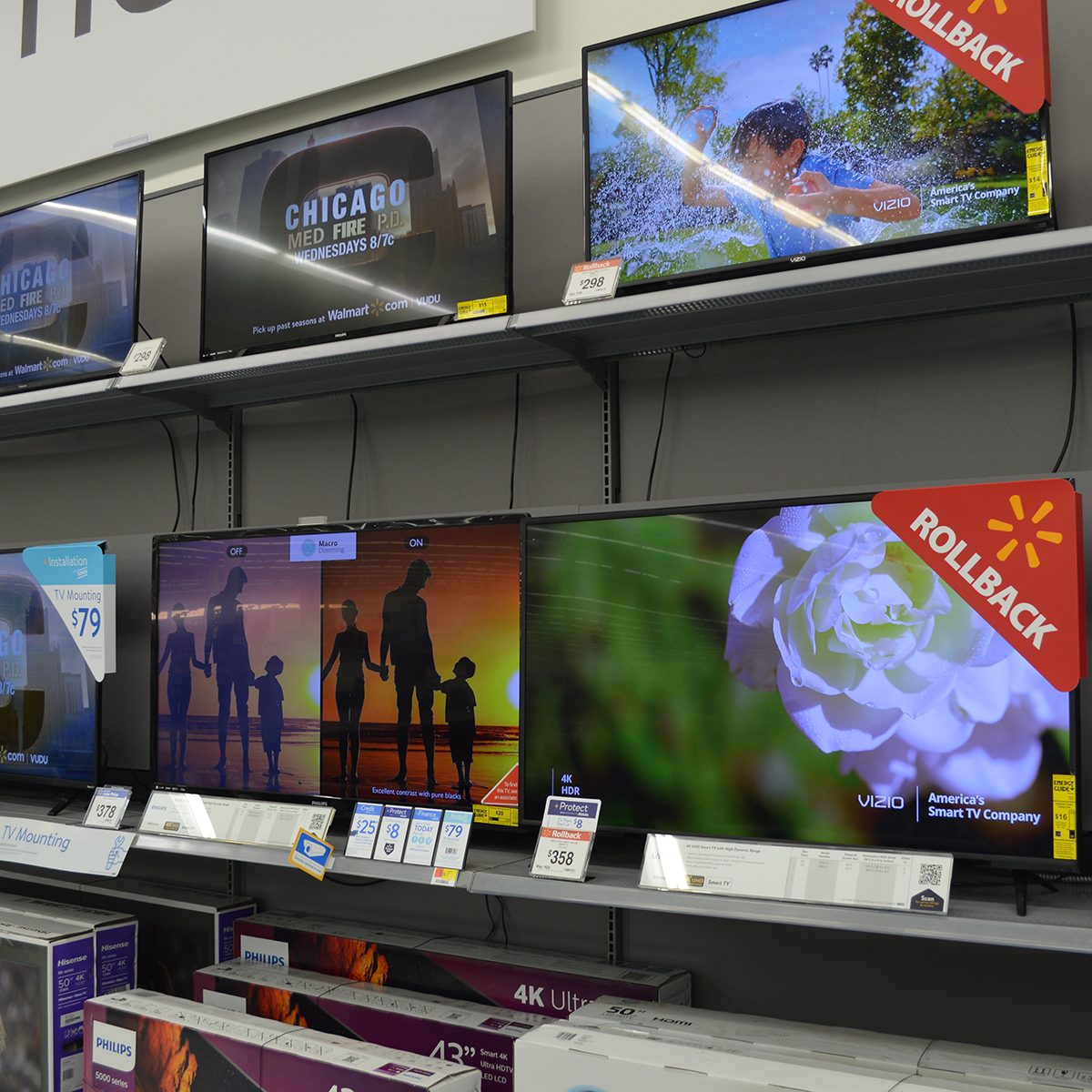 Walmart is the largest consumer retail chain in the country.