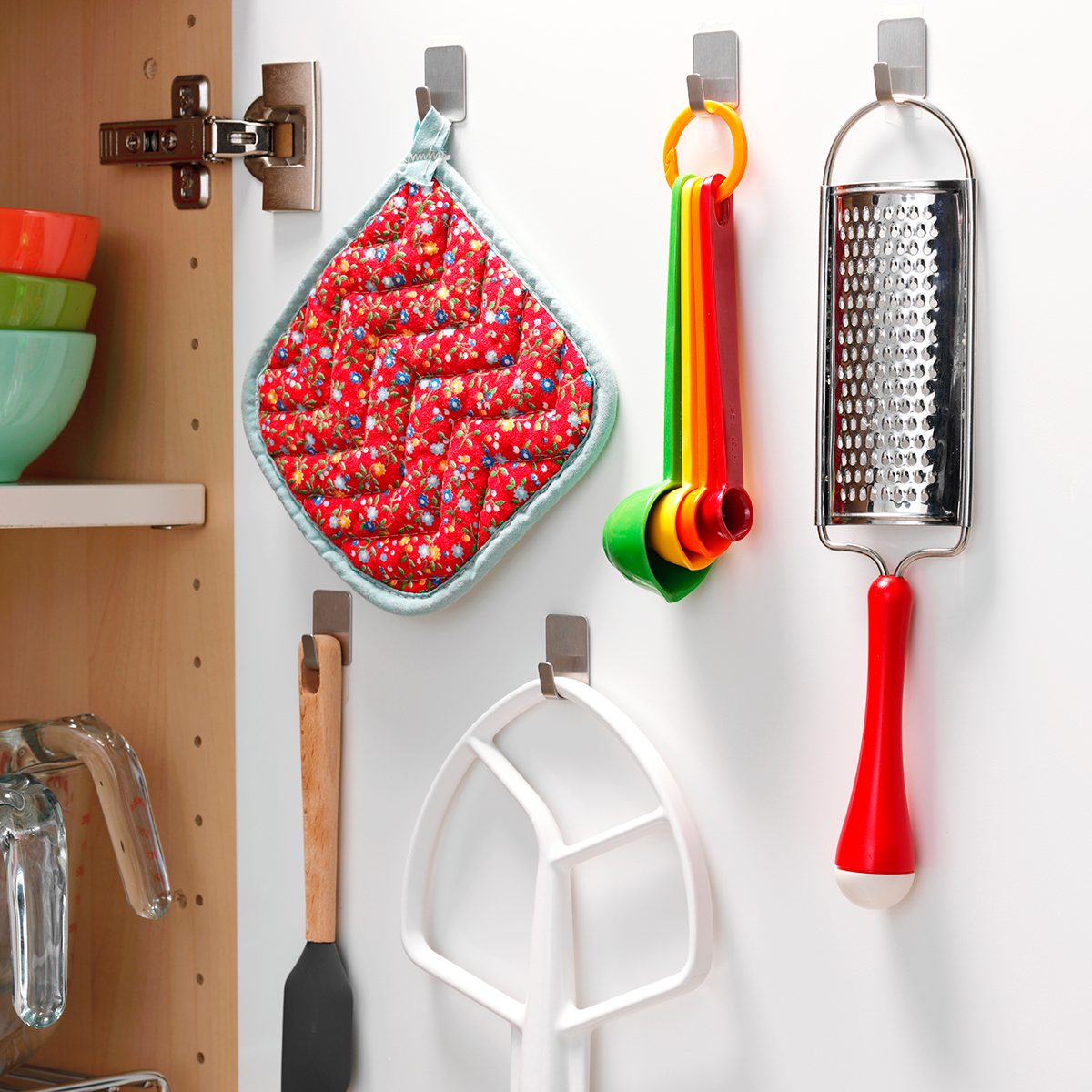 Hooks Inside Kitchen Cabinets