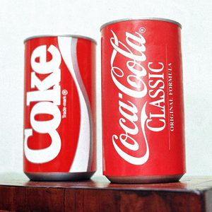 Coke cans