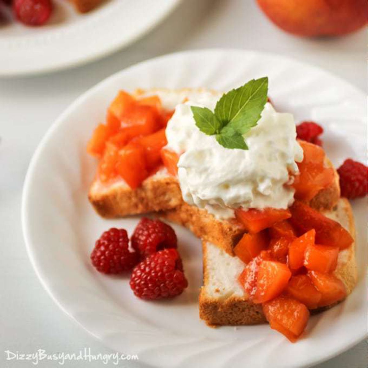 NECTARINE COMPOTE DESSERT