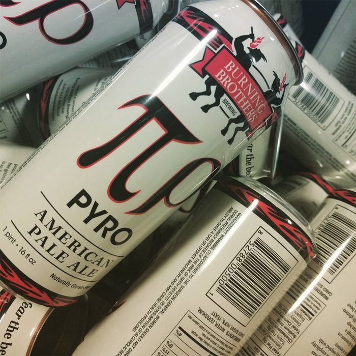 pyro, burning brothers brewing, beer